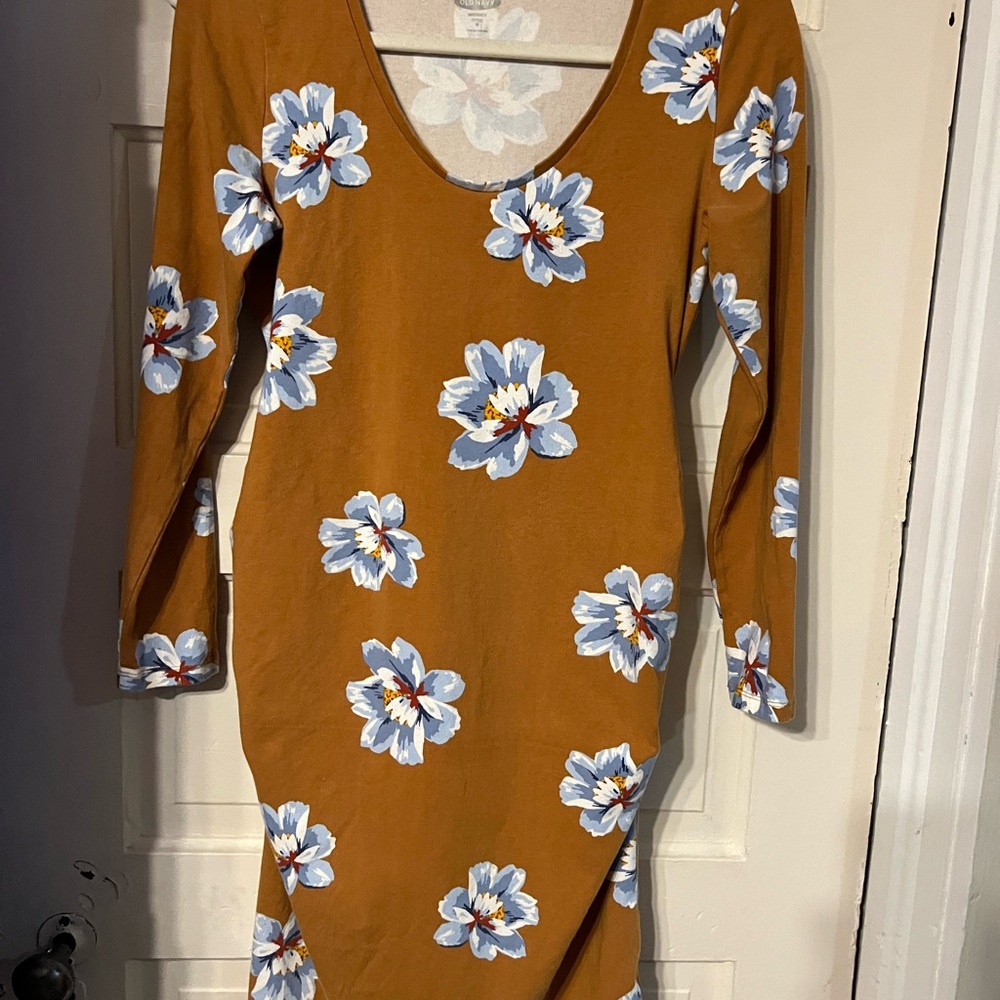 Floral Print maternity Dress